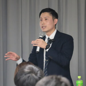 実際の講演風景