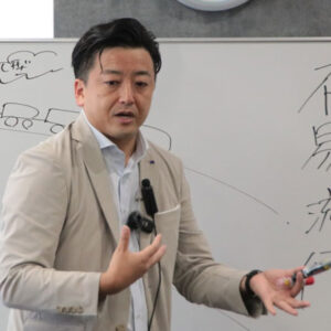 実際の講演風景