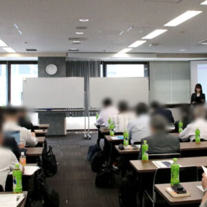 実際の講演風景