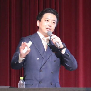 実際の講演風景